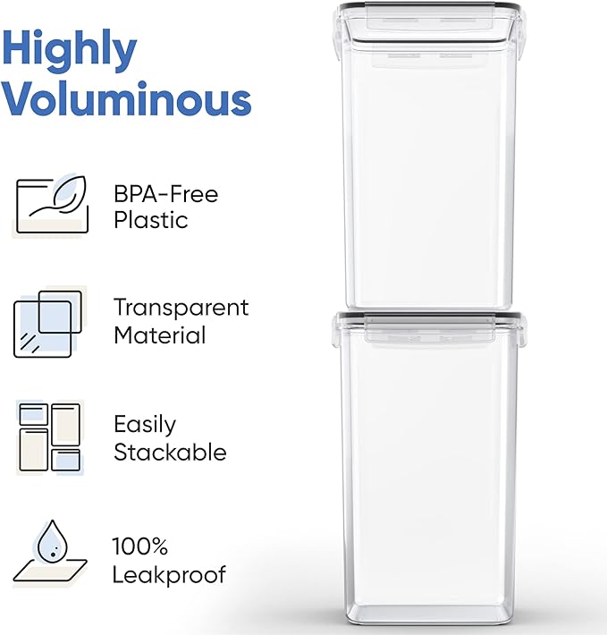Chef's Path Extra Large Airtight Food Storage Containers - Image 4