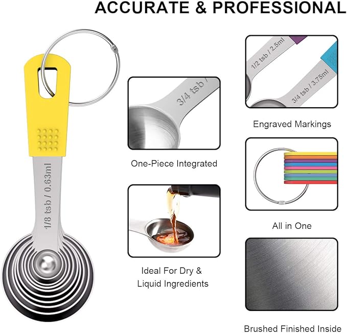 Wildone Measuring Cups & Spoons Set of 18 - Image 5