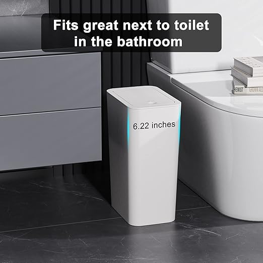 N. NETDOT Bathroom Trash Can - Image 2