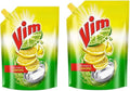 Vim Dishwash Liquid Gel Lemon, 900 ML (PACK OF 2)...Unique