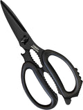 CANARY Japanese Kitchen Scissors All Purpose Heavy Duty 8.2" Matte Black by CANARY