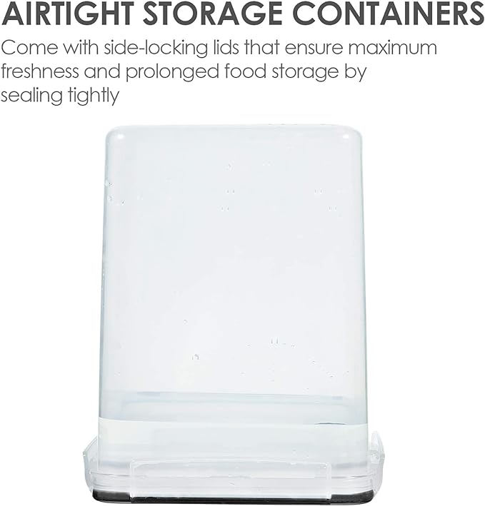 Vtopmart 4 PCS Large Food Storage Containers 5.2L / 175oz, 4 Pieces BPA Free - Image 5