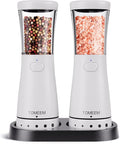Electric Salt and Pepper Grinder Set by Tomeem