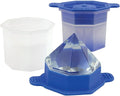 Tovolo Faceted Diamond Ice Cube Molds Pack of 2 Large Craft Ice Molds by Tovolo