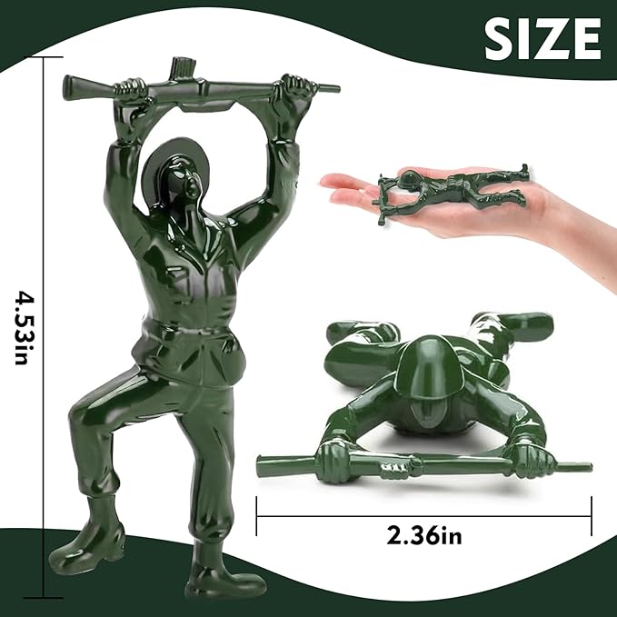 Green Army Beer Bottle Opener for Men, Unique 3D Soldier Design Ideal for - Image 3