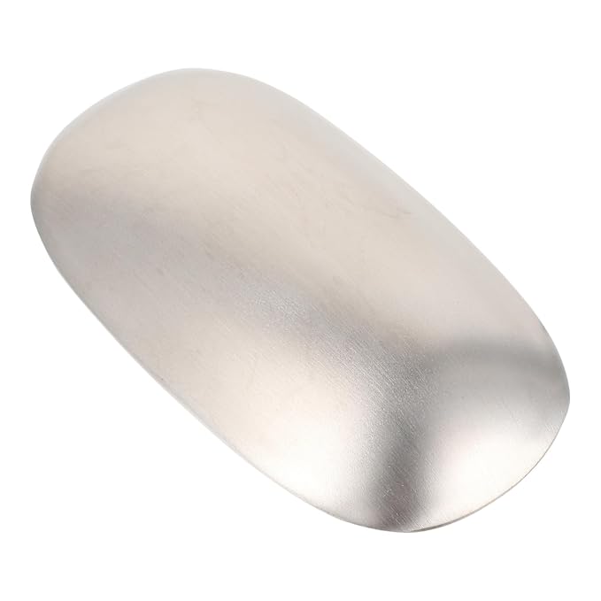 1pc Stainless Steel Odor Remover Soap Bar for Kitchen Eliminates Unwanted Smells From Onion Garlic Fish Practical Tool for Home Hotel and Cooking Tasks