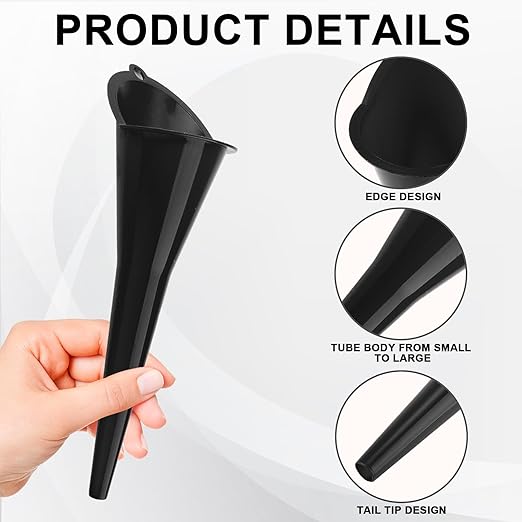Long-Neck Oil Funnel for Automotive – Multi-Function Plastic Funnel for Oil - Image 3