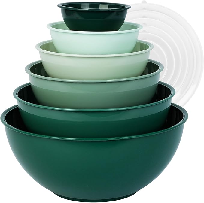 BoxedHome BPA Free Plastic Round Mixing Bowl by BoxedHomeProducts