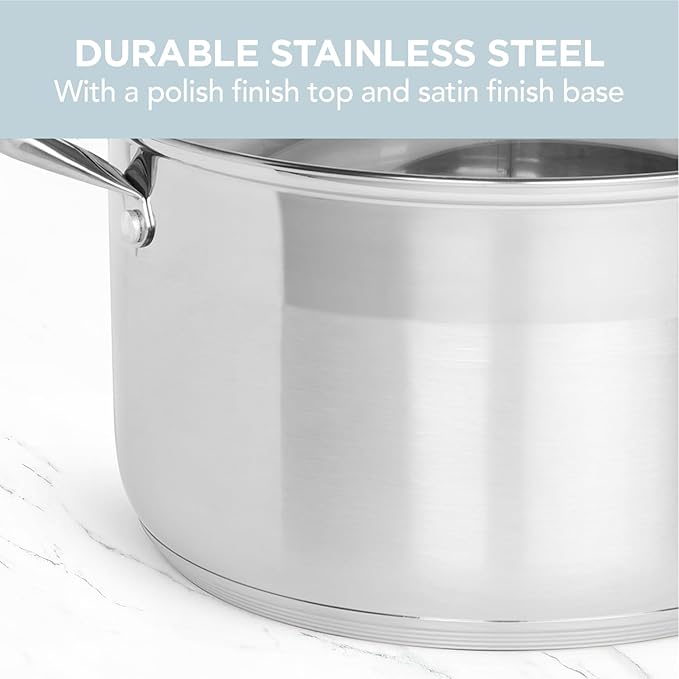 Alpha Living SP-08G Stainless Steel Pot - Image 6
