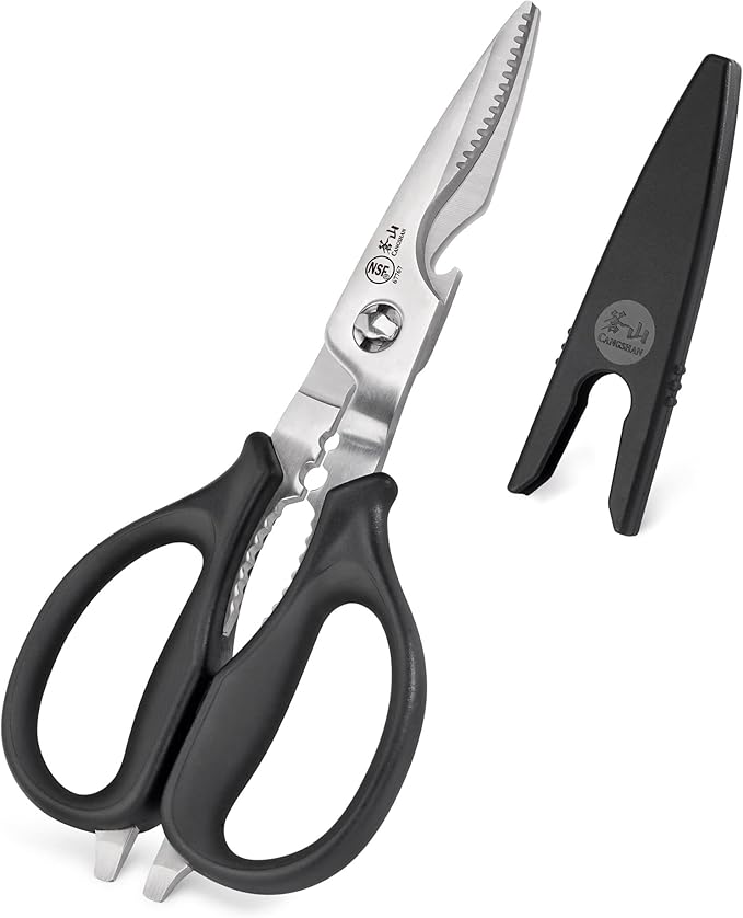 Cangshan 503343 9-inch Heavy-Duty Come-Apart Kitchen Shears - Image 2