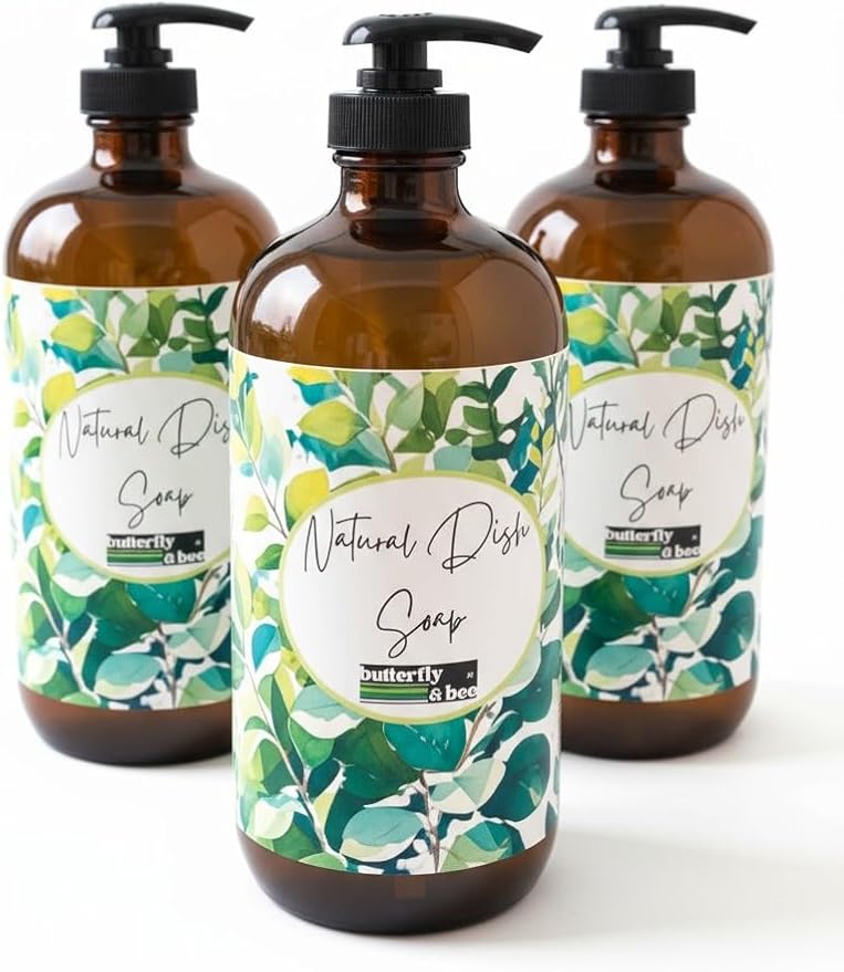 Organic Dish Soap: Natural, Eco-Friendly, Plastic-Free Dishwashing Liquid
