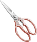 CGBE Kitchen Scissors, Heavy Duty Dishwasher Safe Food Scissors by CGBE