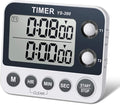 HomeMall Digital Kitchen Cooking Timer, Dual Count Up & Down by HomeMall