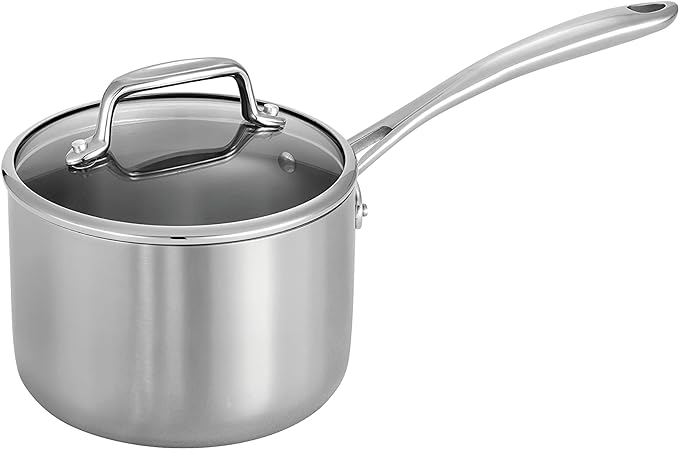 Tramontina Tri-Ply Clad Stainless Steel 2-Quart Small Sauce Pan by Tramontina