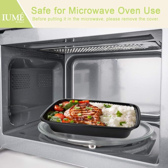 Reusable Food Prep Containers, Meal Dishwasher Safe - Image 4