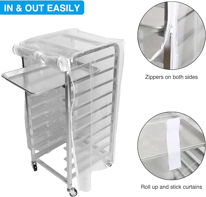 lopeztek Bakery Rack Exclusive Dustproof Cover, Non-Generic - Image 6