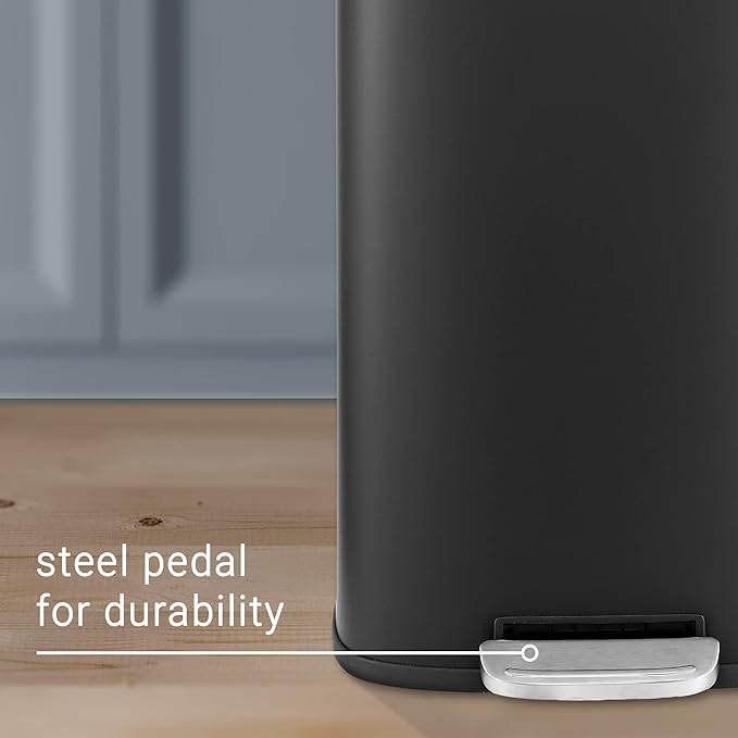 happimess HPM1011B Curtis 8-Gallon Step-Open Trash Can - Image 7