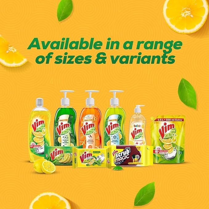 Vim Concentrated Dishwash Gel - 750 ml