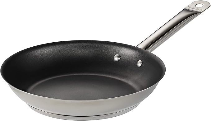 Tramontina 10-Inch Non Stick Frying Pan, Tri-Ply Base Stainless Steel Skillet by Tramontina