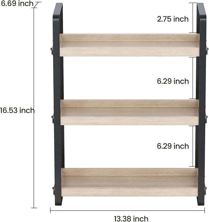 HNRLOY Bathroom Counter Organizer, Bathroom Countertop Organizer, Counter Shelf - Image 3