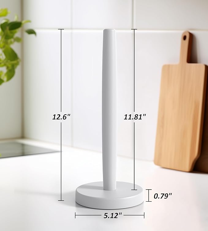 KitchLife Wooden Paper Towel Holder Countertop - Image 2