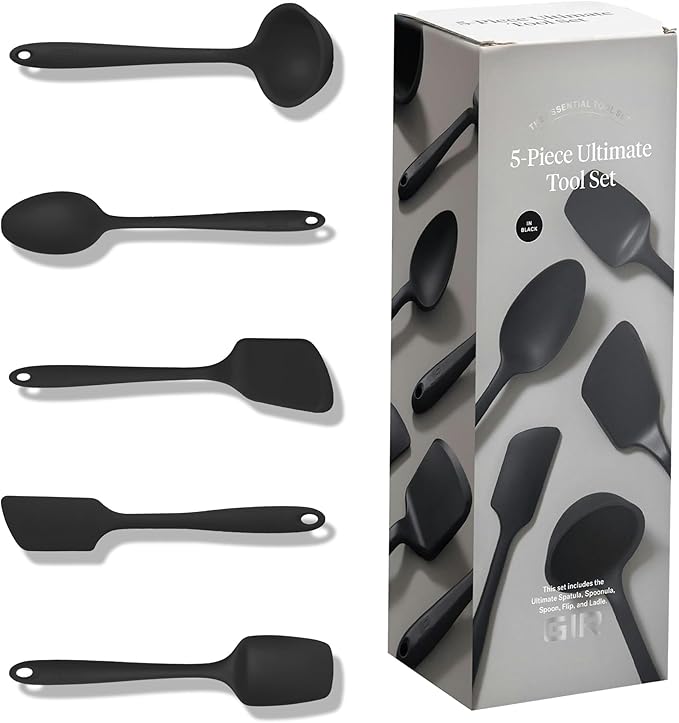 GIR: Get It Right 5-Piece Silicone Ultimate Kitchen Utensils Set by GIRGetItRight