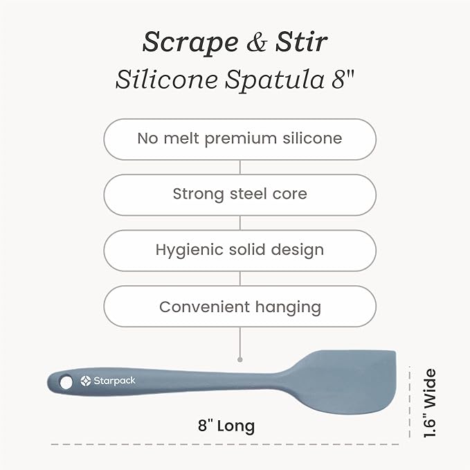 Starpack 'Scrape & Stir' Silicone Spatula - Image 4