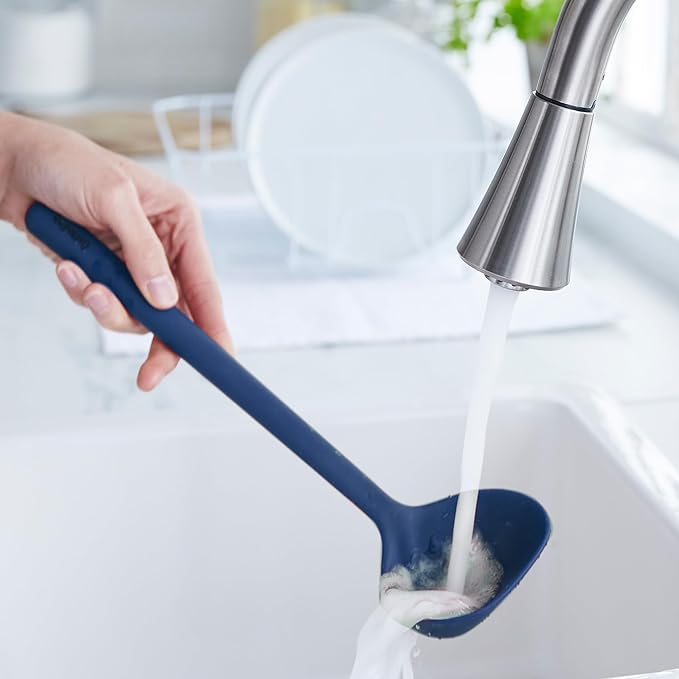 GreenPan Silicone Ladle, Soup Mixing Stirring Serving, Cooking Kitchen Utensil - Image 6