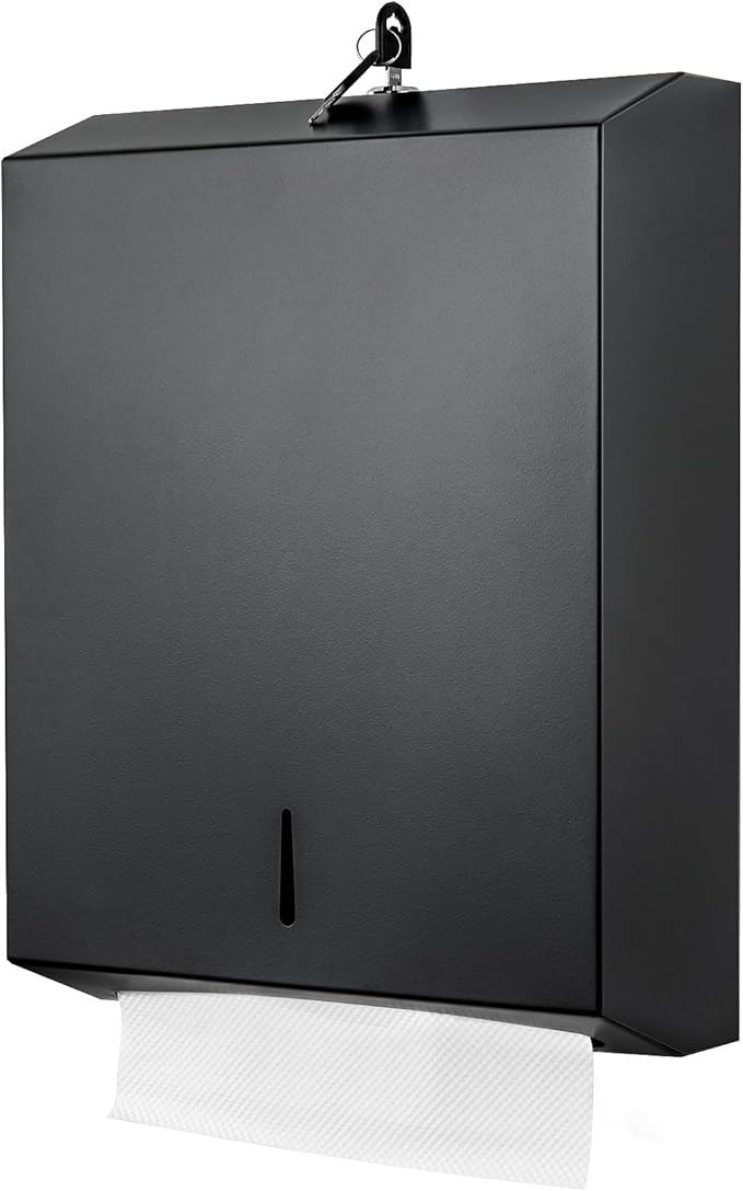Paper Towel Dispenser Wall Mount Commercial c fold Multifold Trifold, Touchless by Gorlary