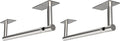 RUACQ Paper Towel Holder Under Cabinet, Wall Mounted or Adhesive Stainless by Ruacq