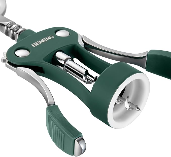 Beneno Wine Opener, Zinc Alloy Premium Wing Corkscrew - Image 6