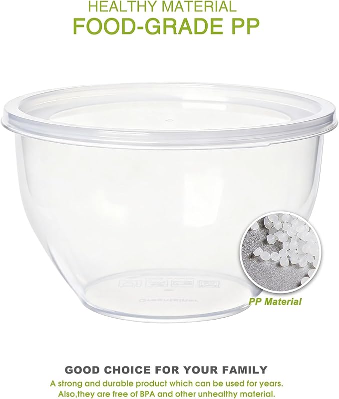 Greentainer Plastic Mixing Bowls - Image 7