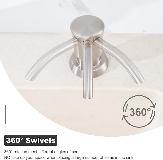 GAGALIFE Built in Sink Soap Dispenser or Lotion Dispenser - Image 8