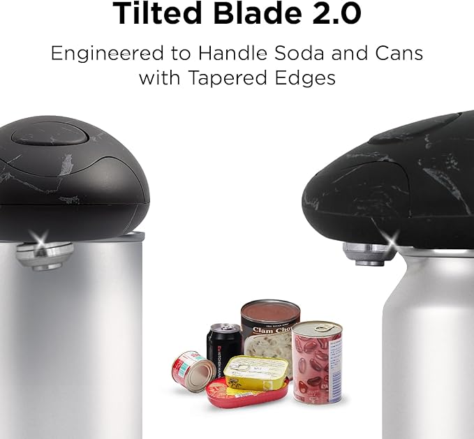 Kitchen Mama Auto 2.0 Electric Can Opener: Blade Opens Almost Any Can Pop or - Image 4