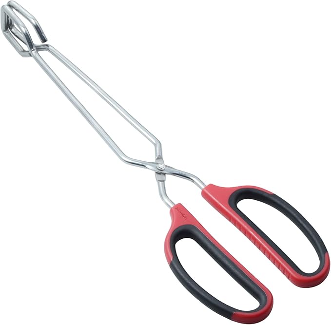 HINMAY Stainless Steel Scissor Tongs by HINMAY