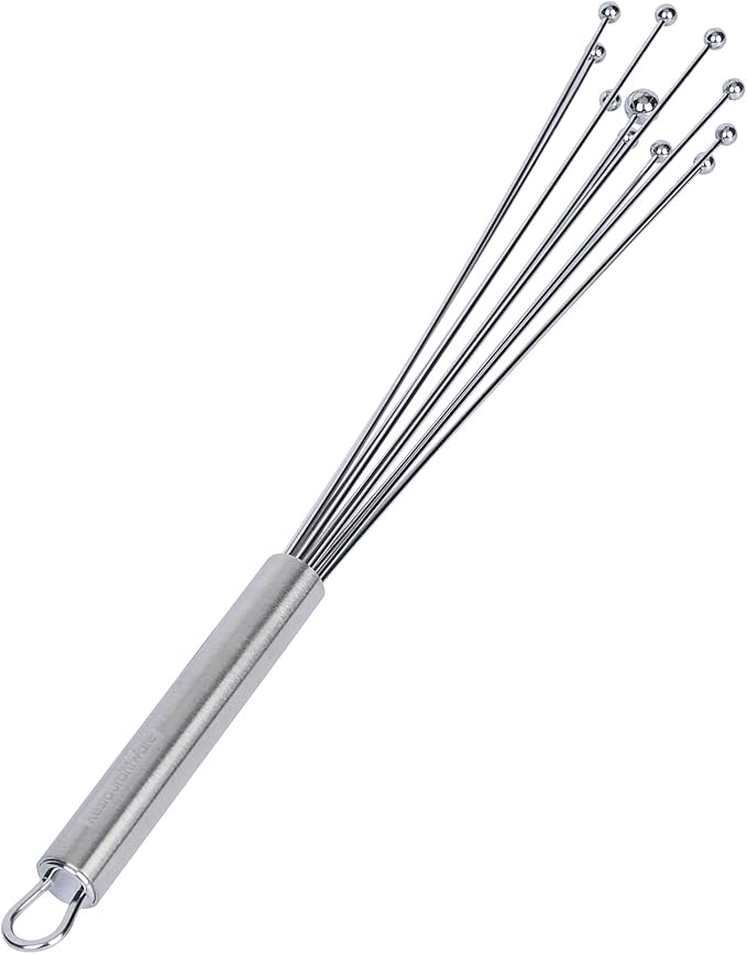 Restaurantware 12.5 in Stainless Steel Ball Whisk - Image 2