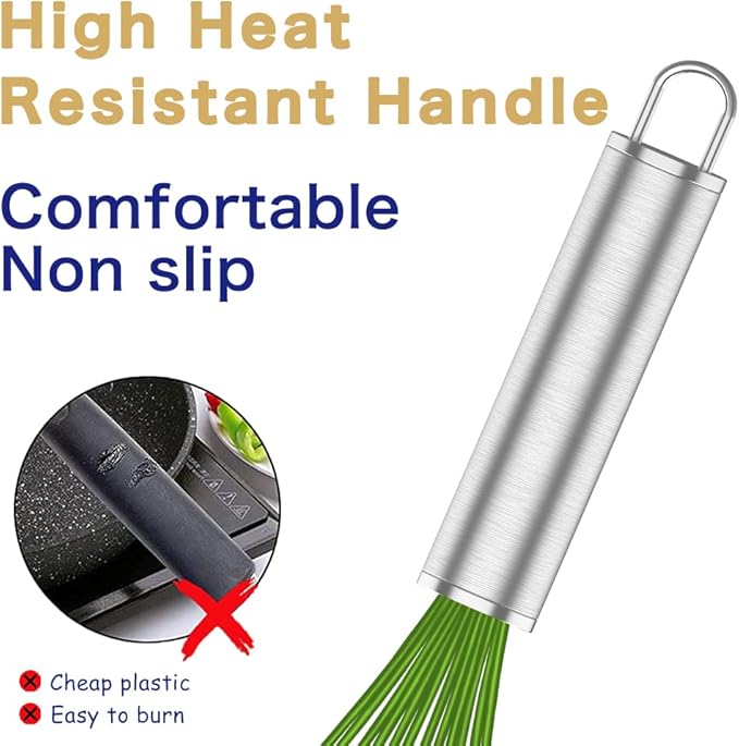 OYV Silicone Rubber Whisk, Premium Whisks - Image 5