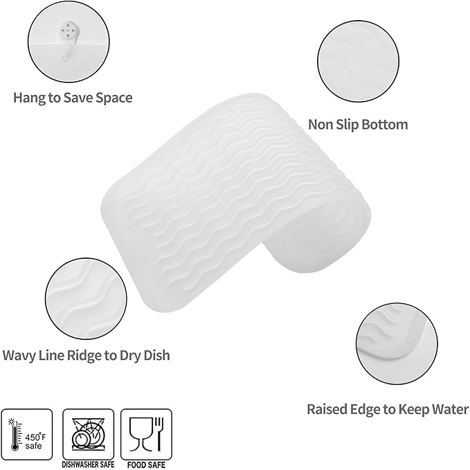 MicoYang Silicone Dish Drying Mat - Image 3