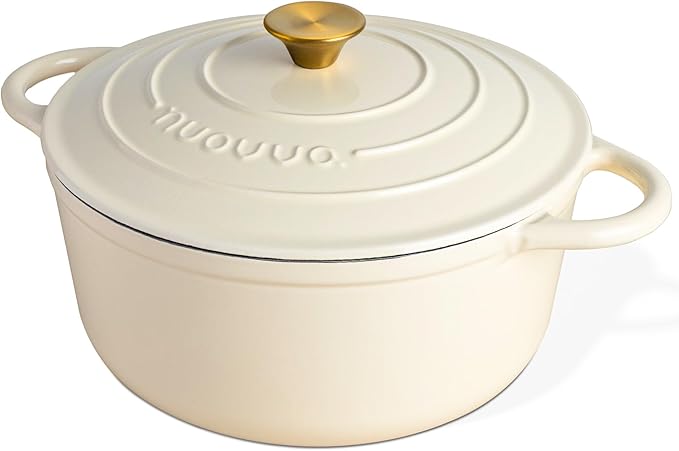 Nuovva Enamelled Cast Iron Dutch Oven Pot by Nuovva