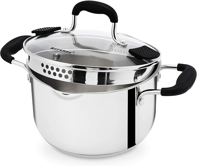 Rorence Stainless Steel Stock Pot by Rorence