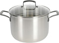 Babish 8 Quart Tri-Ply Stainless Steel Stock Pot by Babish