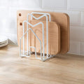 SUNFICON Cutting Board Rack Chopping Board Organizer Pot Pan Lids Holder Thin by SUNFICON