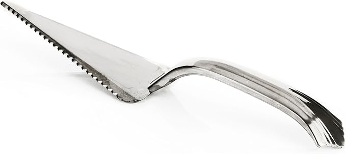 PARTY BARGAINS Silver Plastic Cake Cutter, 10 Inch Classic Disposable Cake - Image 8