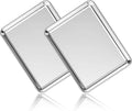 Stainless Steel Baking Sheet Set of 2, Deedro Cookie Sheet Metal Baking Pan by Deedro