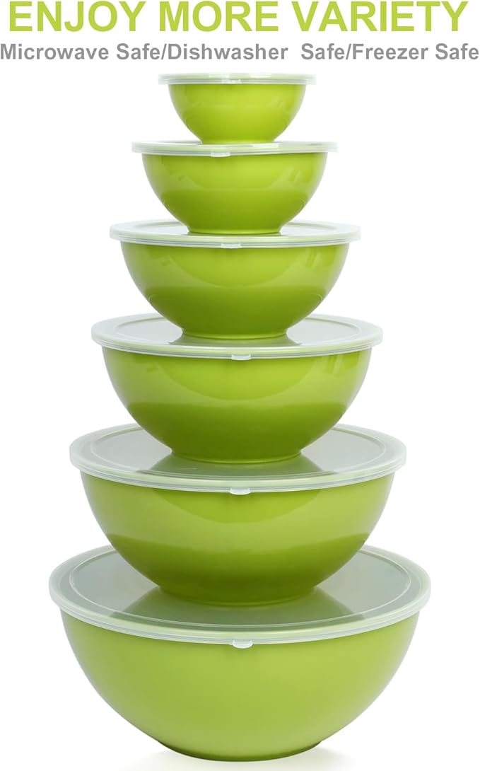 BoxedHome BPA Free Plastic Round Mixing Bowl - Image 7
