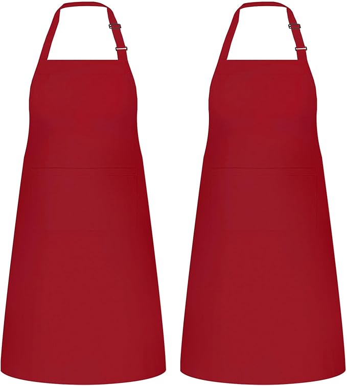 NLUS 2 Pack Kitchen Aprons by NLUS