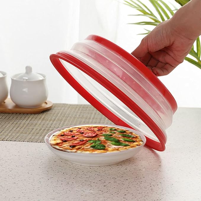 Collapsible Microwave Splatter Cover, 10.5 Inch, Dishwasher-safe, Microwave - Image 5