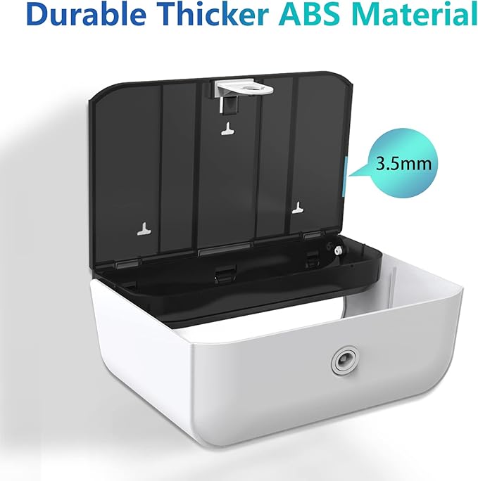 Paper Towel Dispenser Wall Mount: Adhesive Paper Towel Holder - Image 3