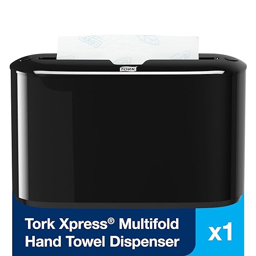 Tork Xpress Paper Towel Dispenser and Tork Extra Soft Multifold Hand Towel White - Image 3