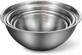 5 Pack Stainless Steel Mixing Bowls by Unknown